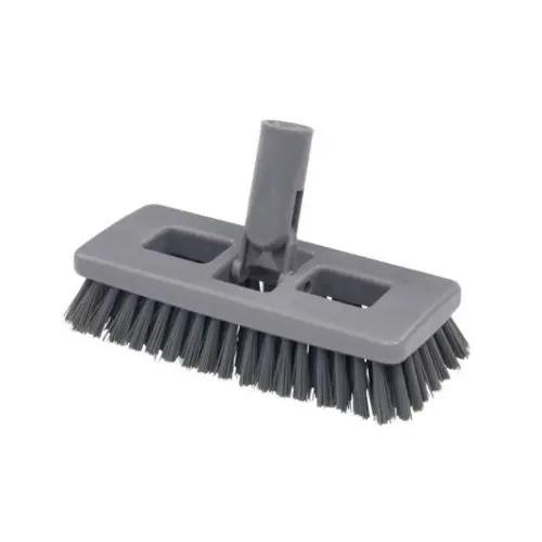 LARGE UNIVERSAL SWIVEL SCRUB GROUT BRUSH GREY