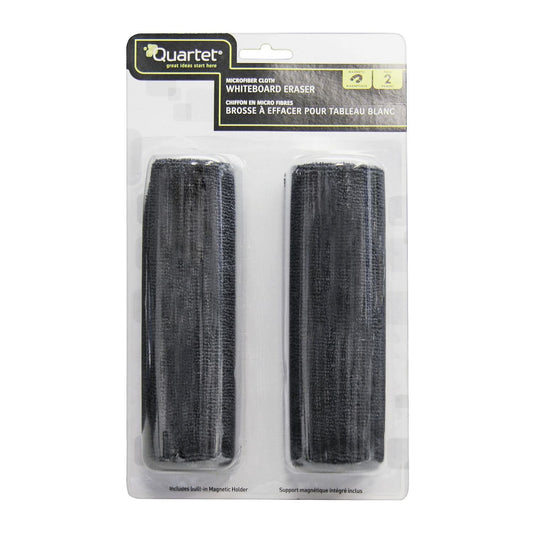 Quartet® Magnetic MicroFiber Cloth Whiteboard Erasers