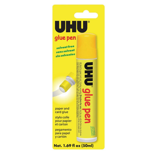 UHU Clear Glue Pen, 50ml