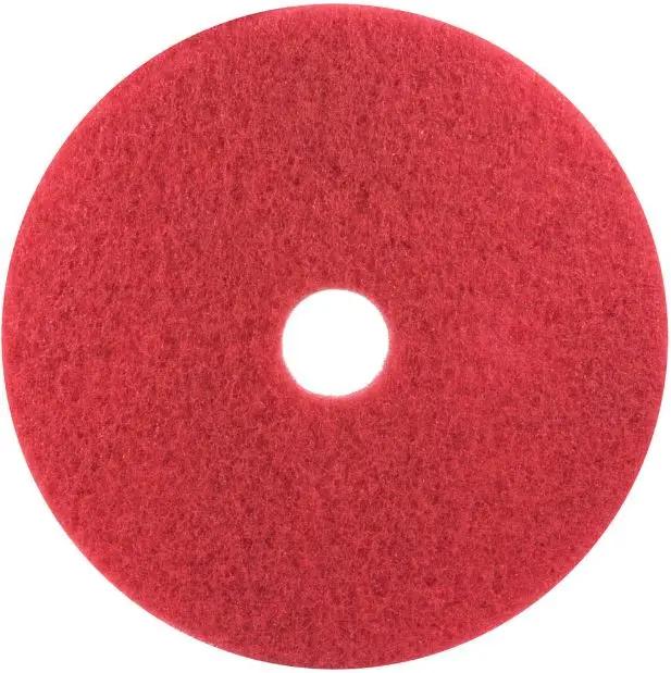 19IN PROVEN RED BUFFING FLOOR PAD 5/CS