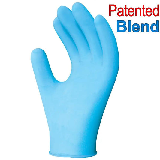 RONCO Nitech EDT Blue Examination Glove Powder Free Small 100x10