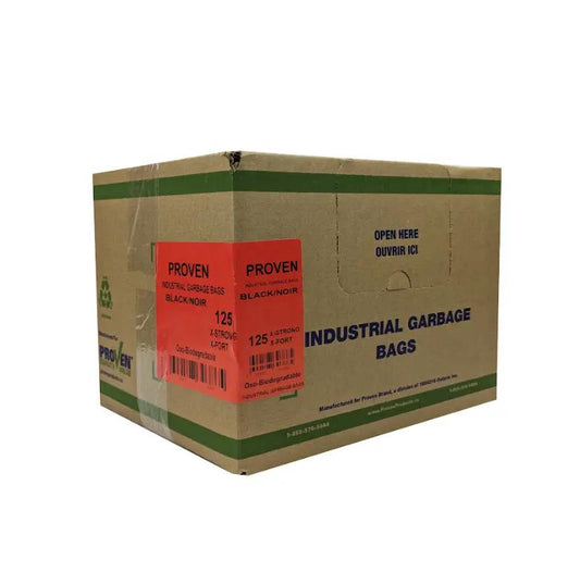 GARBAGE BAG 35X50" BLACK PROVEN #35506 XSTRONG 100/CS