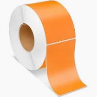 LABEL ORANGE 4x6 THERMAL TRANSFER 1000/ROLL