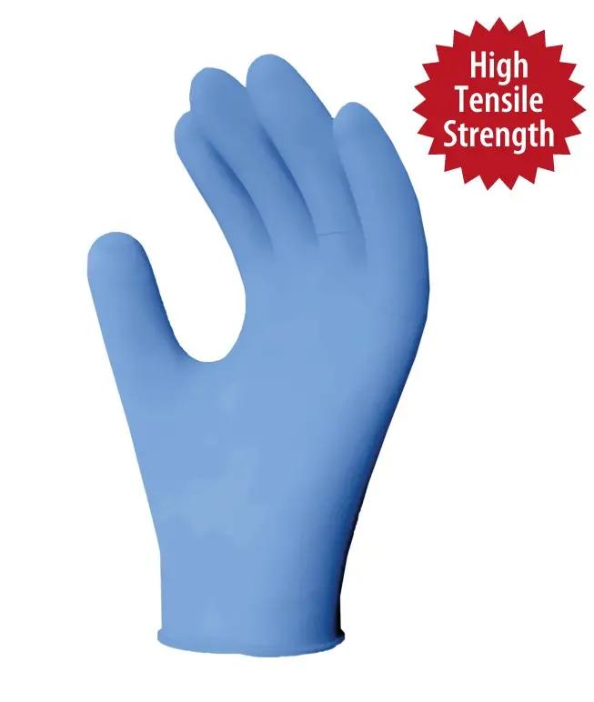 Blurite Nitrile Blue Examination Glove Powder Free Small 100x10