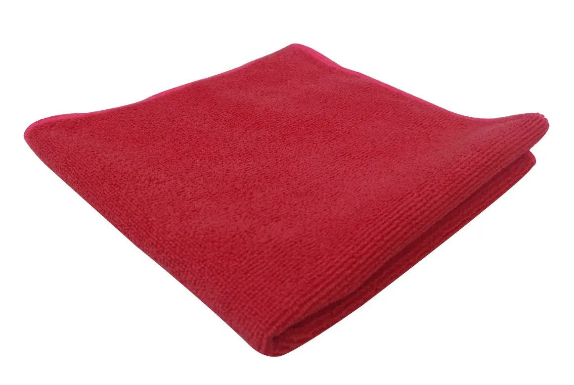 16 IN X 16 IN RED MICROFIBRE CLOTH  200/CS