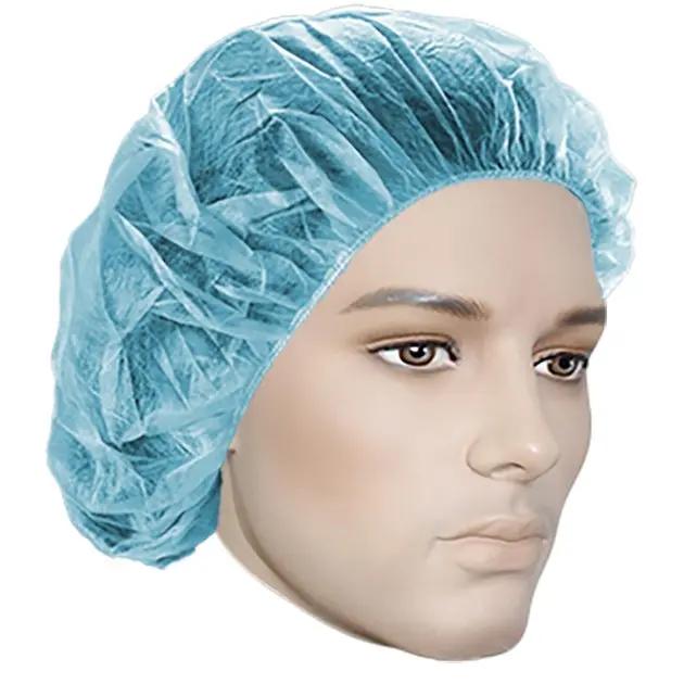 Easy Breezy PP Bouffant Cap White 24" 100x10