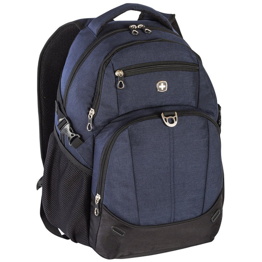 SwissGear Laptop Backpack, Navy, Fits Laptops up to 15.6" (SWA2501BD)