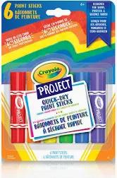 Crayola Paint Sticks - 6 / Pack