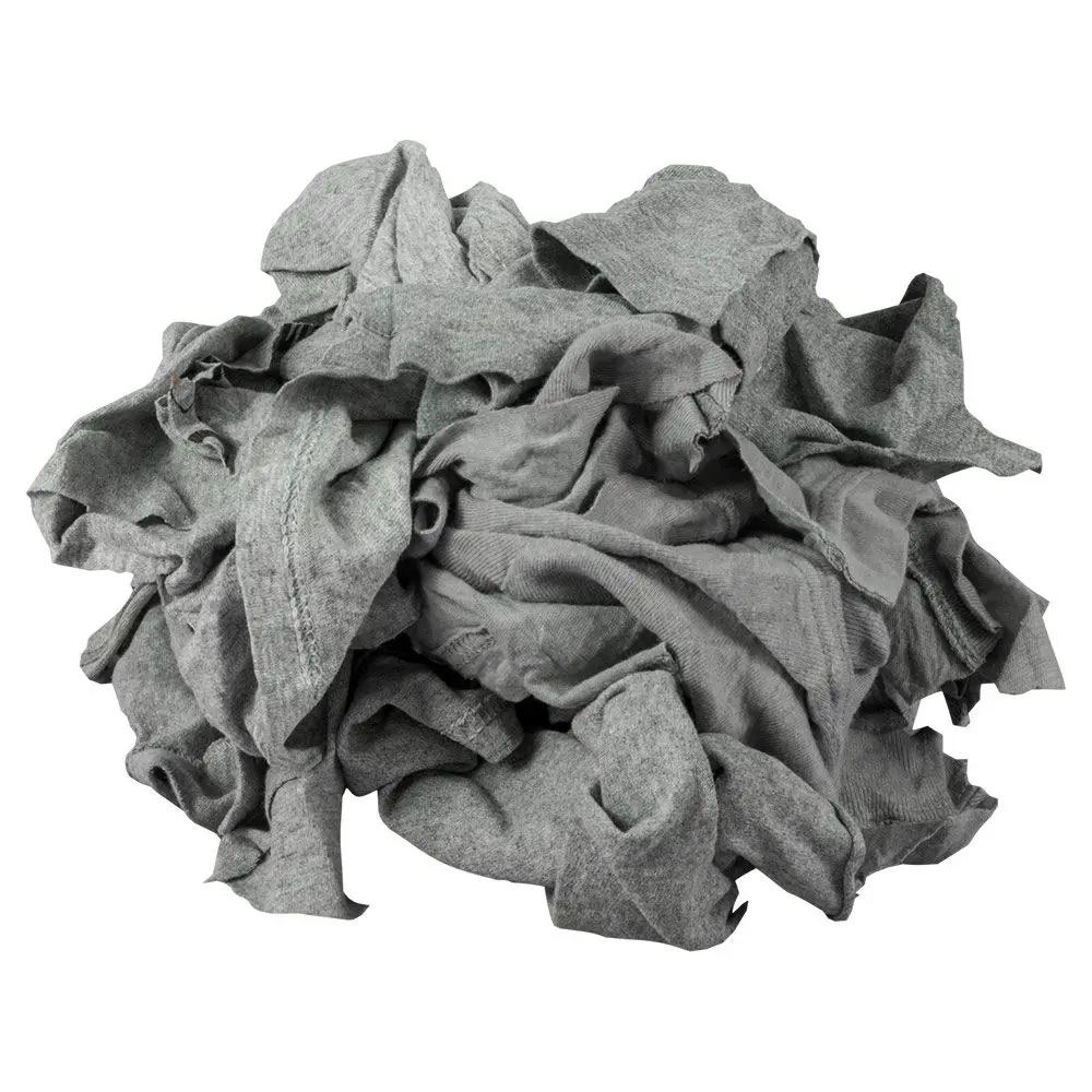 RAGS T-SHIRT GREY 25 LB/BAG