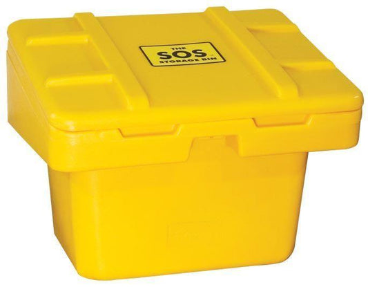 SOS 5.5 cu ft Storage Bin, Yellow