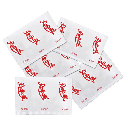 Redpath White Sugar Packets, 3.5 g, 1,000 per Carton