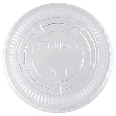 Portion Cup Lid Plastic 2oz Dart/Solo 20x125/Case