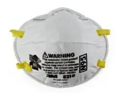 8210 PARTICULATE RESPIRATOR 20/BX @8X20