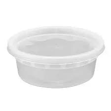 DELI CONTAINER  8oz (250mL) HEAVY DUTY COMBO 240/CS