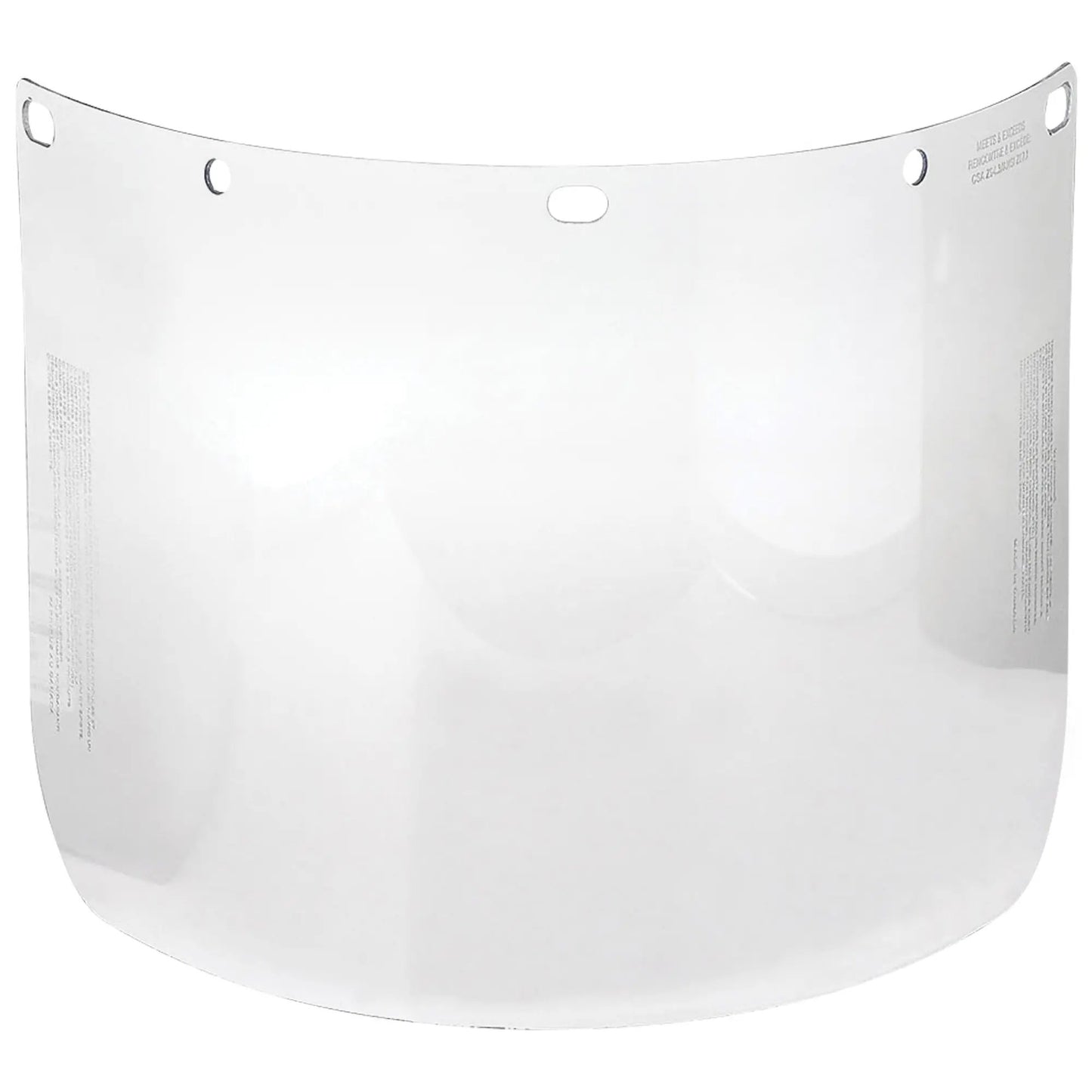 Formed Faceshield, Copolyester/PETG, Clear Tint Each