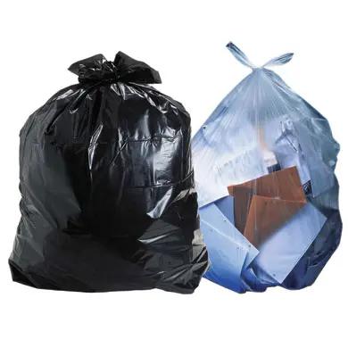 GARBAGE BAG 35x50" 88x122cm BLACK STG 125/CASE