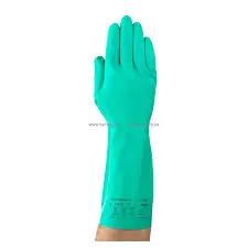 GLOVE NITRILE GREEN SOLVEX 37-175 SIZE 9 PER DOZEN