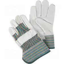 Standard Quality Fitters Gloves, Ladies, Grain Cowhide Palm Pair