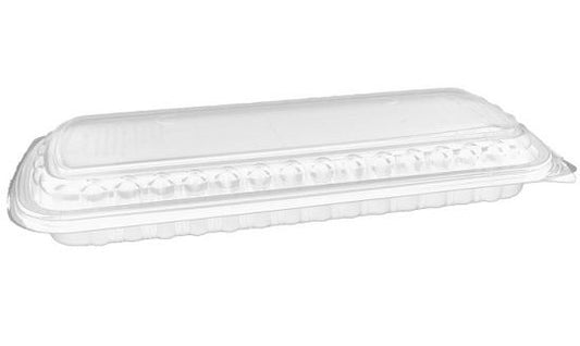 ClearView™ MealMaster® PP Full Slab Rib Combo with Zip Seal, White, 1/CS/80