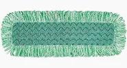 MICROFIBER RUBBERMAID 24" FRINGED DUST PAD GREEN