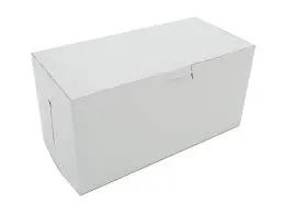 8X4X3.5  WHITE CAKE BOX  250/BD
