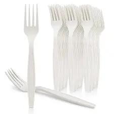 CUTLERY BIODEGRADABLE FORKS 50/PACK