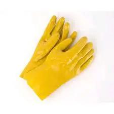 GLOVE YELLOW RUBBER X-LARGE /PAIR