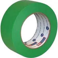 Utility Grade Coloured Masking Tape, 18 mm (3/4") x 55 m (180'), Light Green Roll