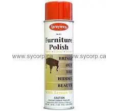 Furniture Polish with Lemon Oil Aerosol, 20 Oz