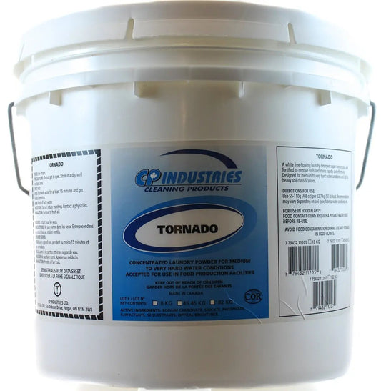 Tornado Powdered Detergent (18 kg Pail)