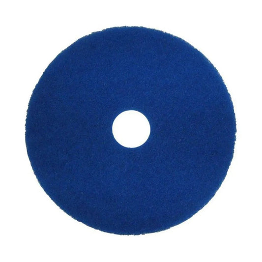 15"  Blue Cleaner Floor Pad